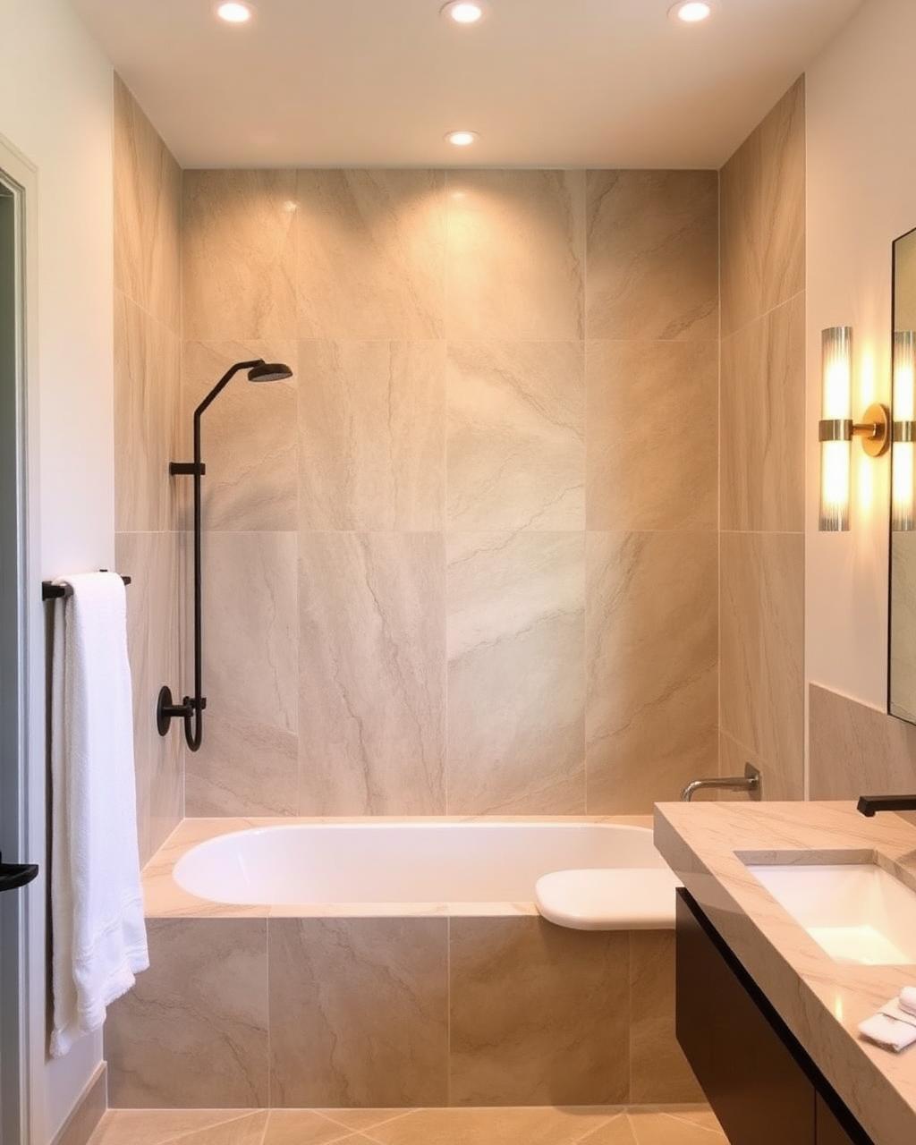 Salle de bain rénovée